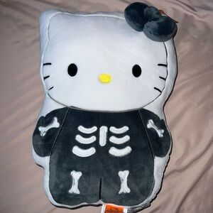 Hello Kitty Skeleton Pillow